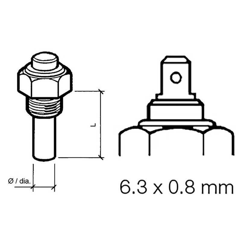 Veratron NMEA 2000 Backbone Cable – 10M (33) [A2C9624420001]
